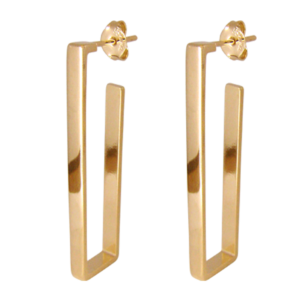 BRINCO ARGOLA QUADRADA