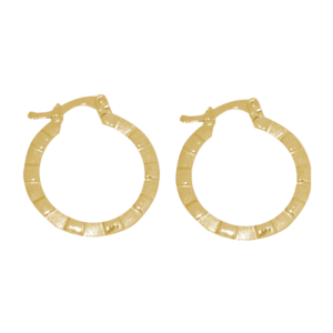 ARGOLA RODIO E DOURADO