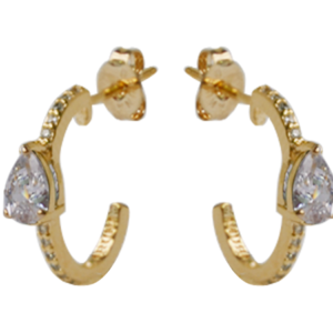 BRINCO ARGOLA ZIRCONIA