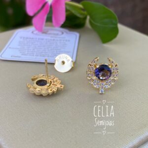BRINCO ZIRCONIA LILAS E MICROZIRCONIAS