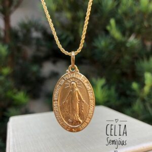 MEDALHA GRANDE NOSSA SENHORA DAS GRACAS