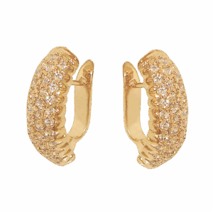 BRINCO BANANA COM ZIRCONIAS