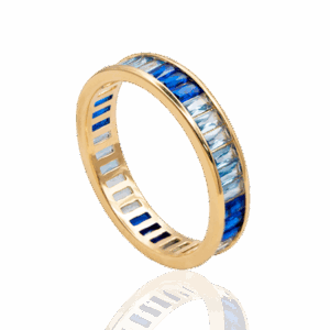 ALIANCA MILENA CRISTAIS AZUL