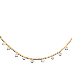 GARGANTILHA ZIRCONIA 4MM 35/40CM