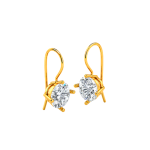 BRINCO GANCHO ZIRCONIA 10MM